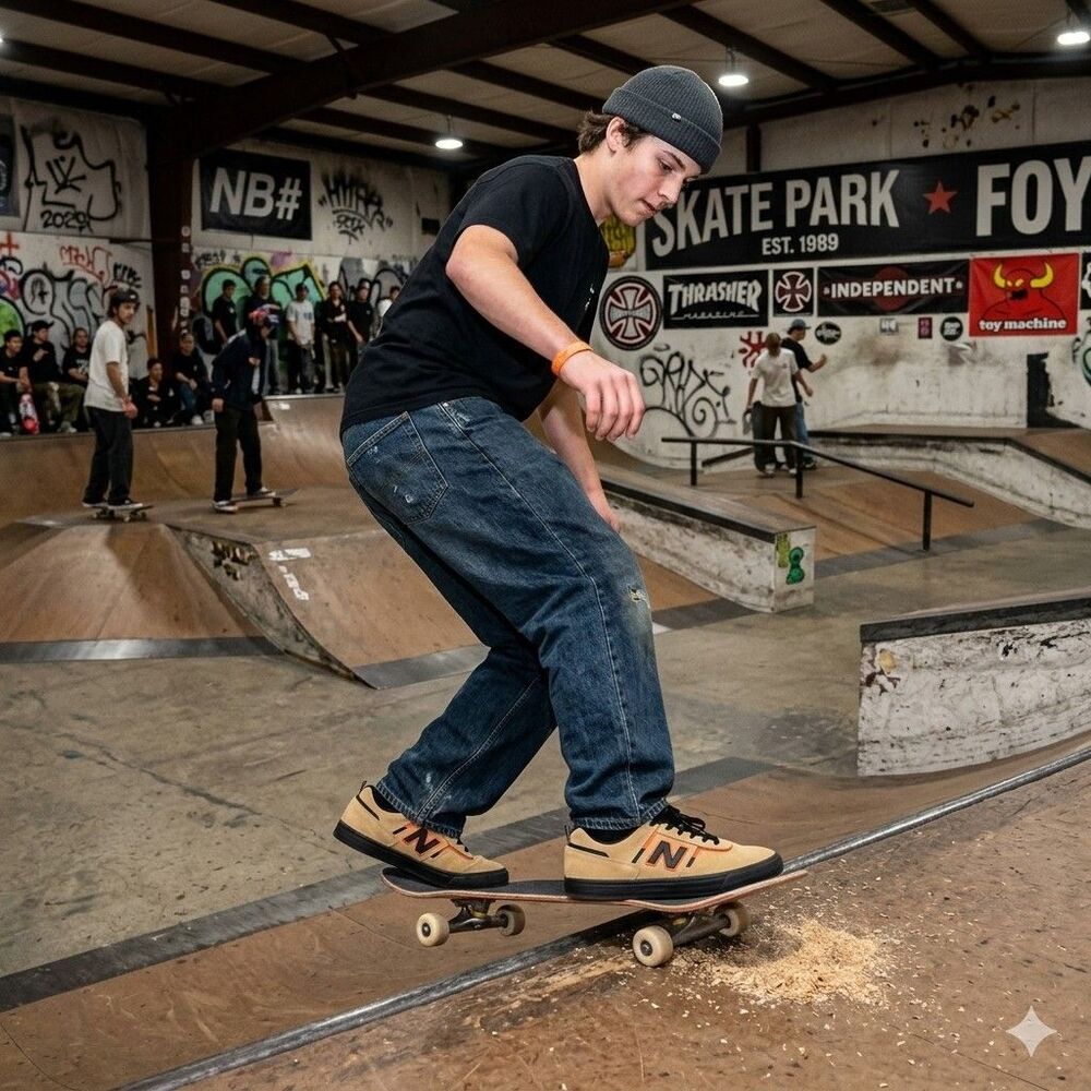 Jamie Foy x New Balance Numeric 306 Incense Black Size - 9